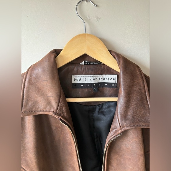 BOD & Christensen Couture | Leather jacket- made in Canada | L - Picture 2 of 6